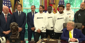 trump giocatori juve incontro