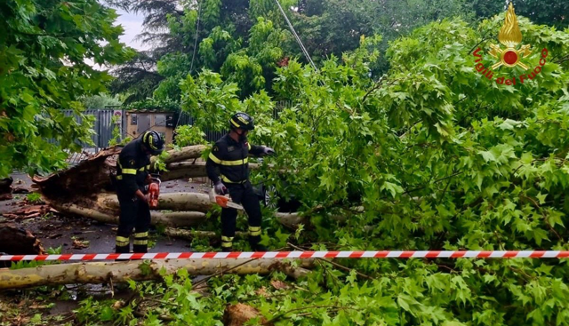 Maltempo anche nella Bergamasca: a Treviglio allagato un sottopasso