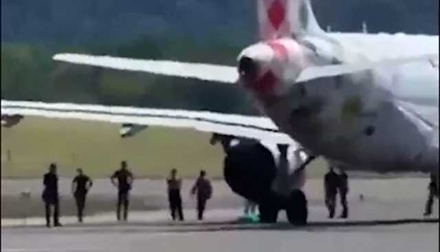 Aereo fermo a Orio al Serio per un morto in pista, ecco come è stata messa in sicurezza l'area
