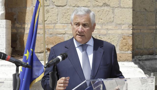 Antonio Tajani, Vicepresidente del Consiglio e ministro degli Affari  Esteri