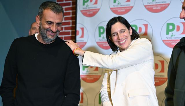 Antonio Decaro e Elly Schlein