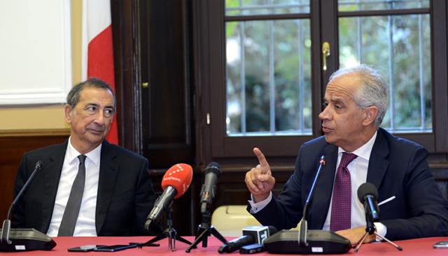 Beppe Sala e Matteo Piantedosi Beppe Sala e Matteo Piantedosi