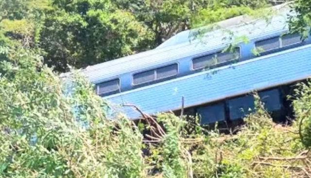 Treno deragliato in Messico