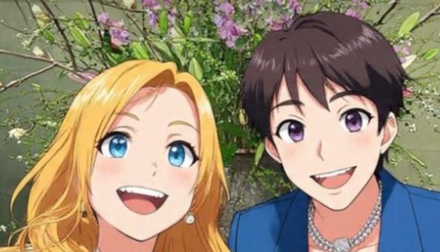 Meloni e Takaichi in stile manga 