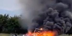 incendio aereo roma
