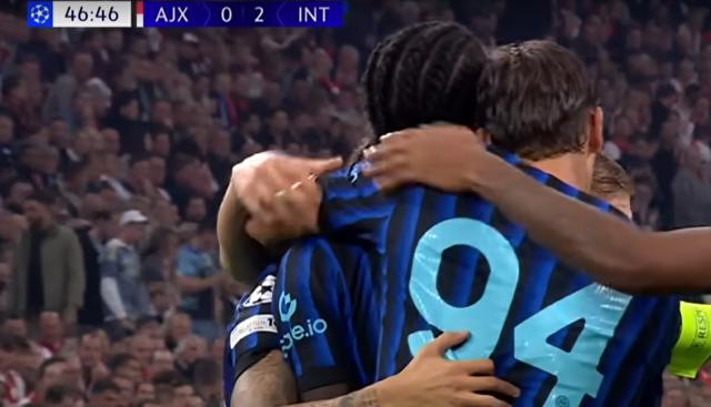 Ajax-Inter 0-2: doppietta di Thuram, nerazzurri show ad Amsterdam – VIDEO gol e highlights