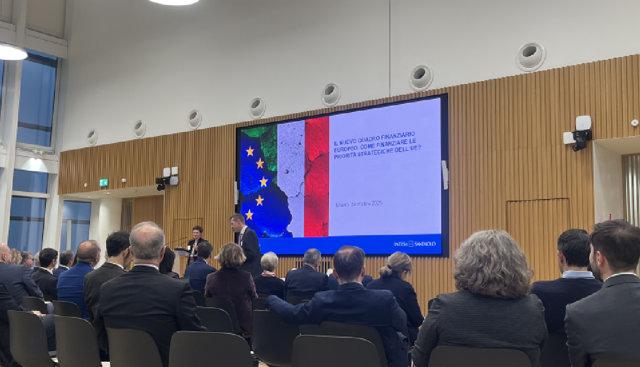 Intesa Sanpaolo presenta 'Il nuovo quadro finanziario europeo': focus su investimenti, competitivitÃ  e crescita sostenibile