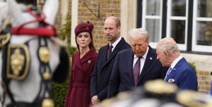 Donald Trump in visita al Regno Unito