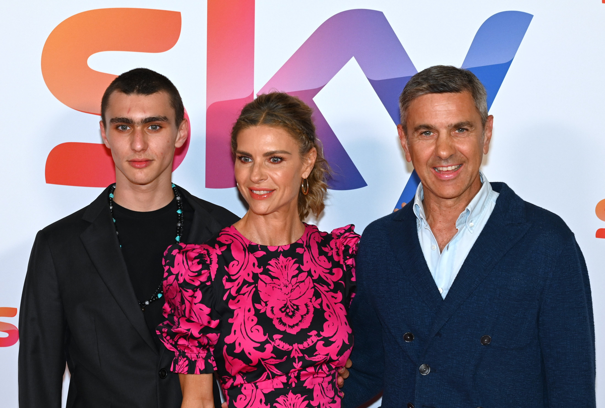 Achille Costacurta, Martina Colombari e Billy Costacurta Achille Costacurta, Martina Colombari e Billy Costacurta