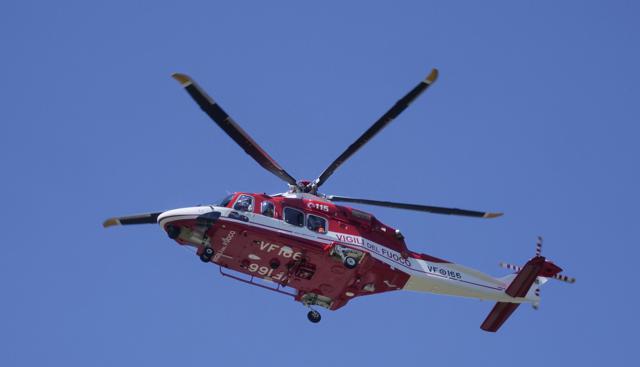 Ritrovato l'elicottero disperso tra Marche e Toscana