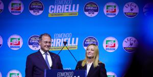 Edmondo Cirielli e Giorgia Meloni