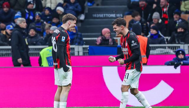 Christian Pulisic e Alexis Saelemaekers - foto Ipa