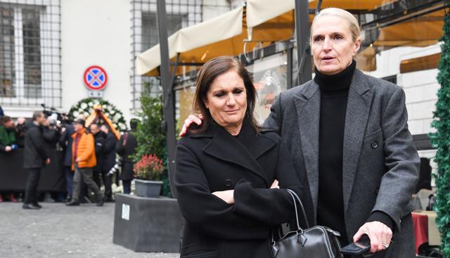 Maria Grazie Chiuri Camera ardente Valentino a Roma