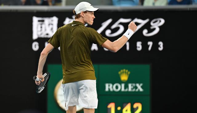 Jannik Sinner - foto Lapresse