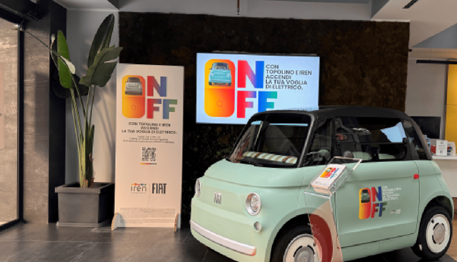 Iren e FIAT, al via la partnership per la mobilitÃ  sostenibile in cittÃ  con la Topolino