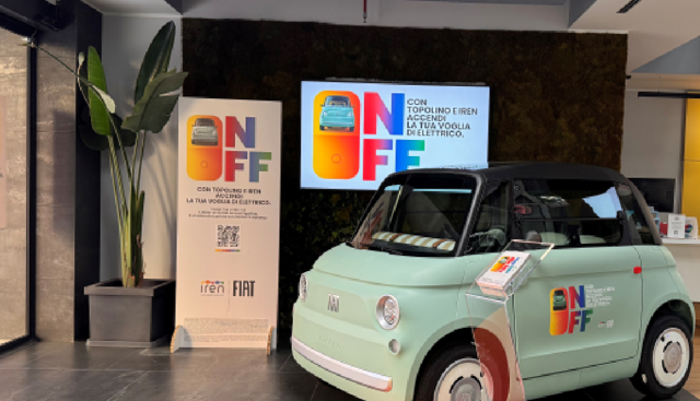 Iren e FIAT, al via la partnerscip per la mobilitÃ  sostenibile in cittÃ  con la Topolino