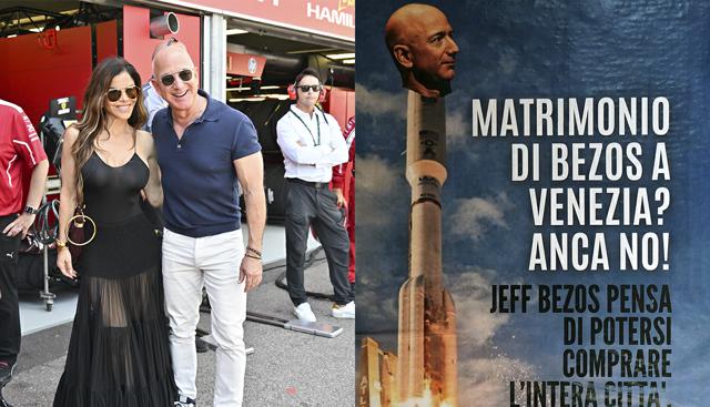 Jeff Bezos e Lauren Sanchez Jeff Bezos e Lauren Sanchez