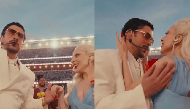 Bad Bunny fa la storia al Super Bowl: show tutto in spagnolo e porta Lady Gaga sul palco