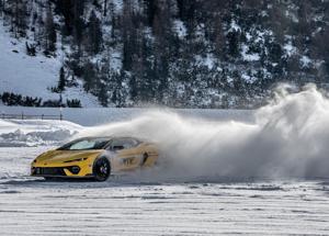 Lamborghini Accademia Neve 2026: il debutto di Temerario a Livigno