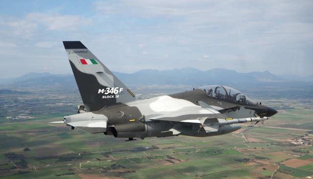 Leonardo: firmato un contratto di acquisizione di 12 aerei M-346 F Block20 per lâ€™Austria