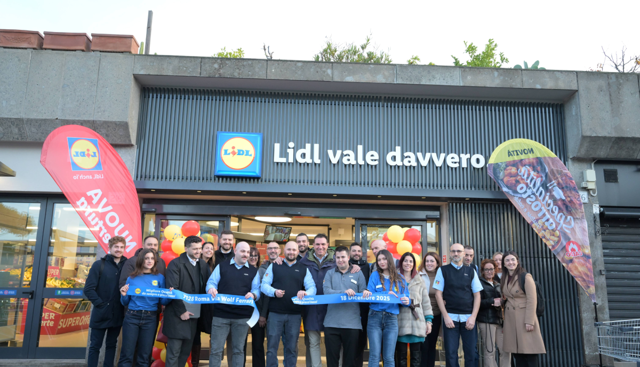 Lidl: inaugurato allâ€™Infernetto il 23Â° supermercato romano