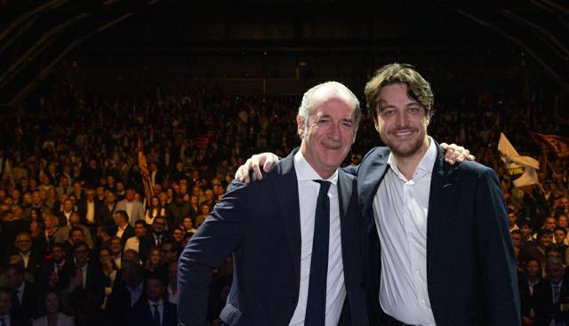 Luca Zaia e Alberto Stefani