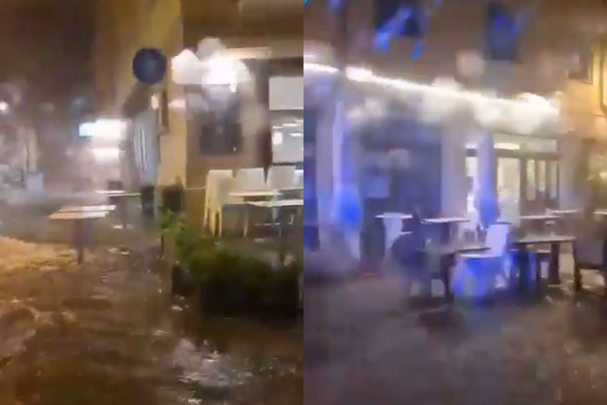 Maltempo in Toscana, record di fulmini e piogge torrenziali: Elba sommersa dall’acqua
