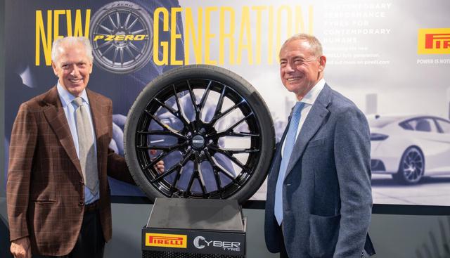 Marco Tronchetti Provera e Adolfo Urso Marco Tronchetti Provera e Adolfo Urso