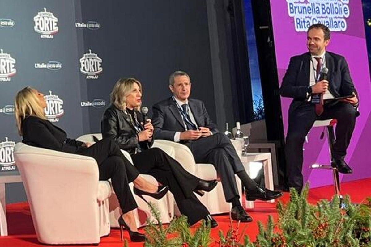 Il direttore di Affaritaliani Marco Scotti modera dibattito ad Atreju