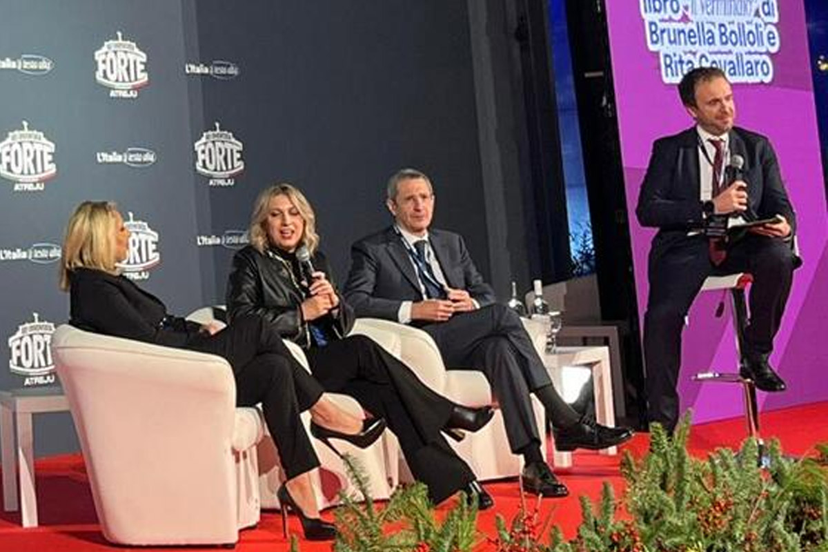 Il direttore di Affaritaliani Marco Scotti modera dibattito ad Atreju