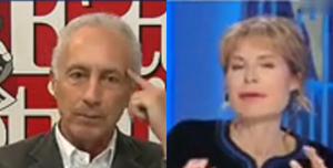 Marco Travaglio e Lily Gruber