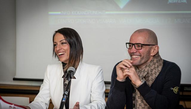 Marianna Valente con il marito Angelo Marianna Valente con il marito Angelo