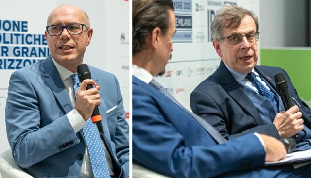 MM: l'ad Francesco Mascolo e il presidente Elio Franzini a Italia Direzione Nord