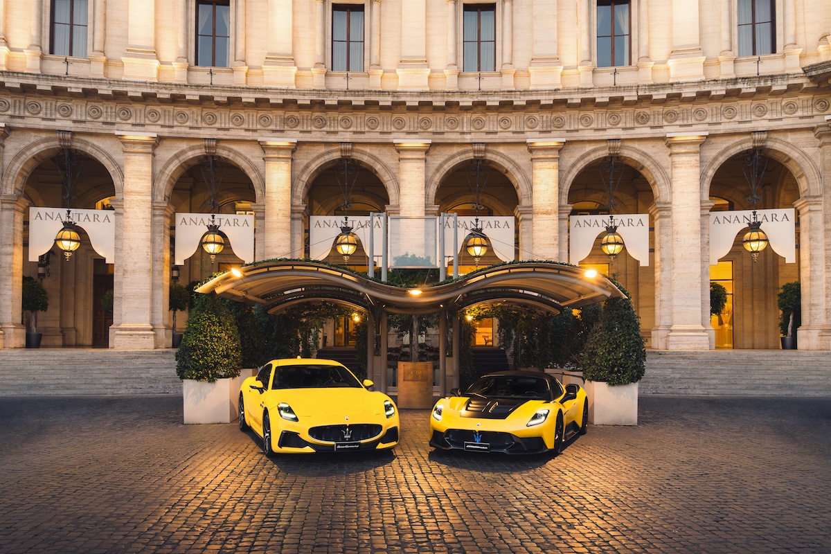 Acqua di Parma x Maserati: debutto romano della collezione speciale