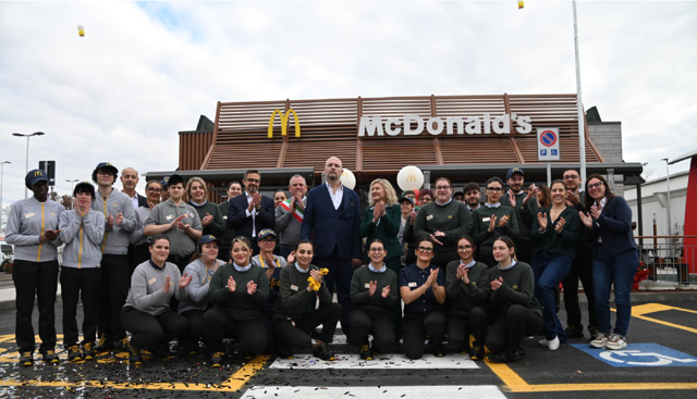 McDonaldâ€™s: inaugurato lâ€™ottocentesimo ristorante in Italia a Verdello