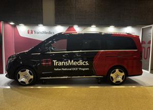 TransMedics–Mercedes: Classe V per il trasporto organi in Italia