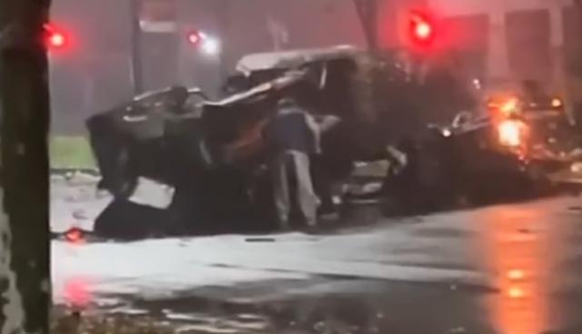 Milano, l'incidente in viale Fulvio Testi Milano, l'incidente in viale Fulvio Testi