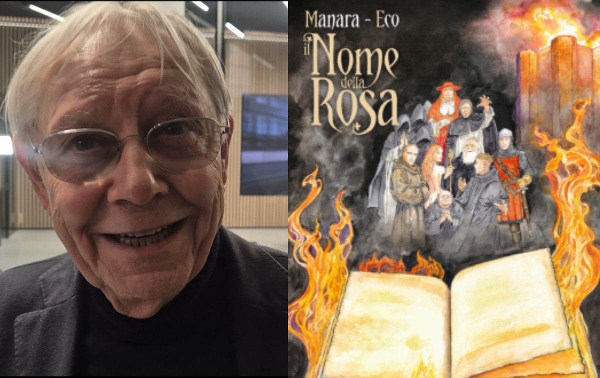 https://www.affaritaliani.it/static/upl2025/milo/milo-manara--umberto-eco--il-nome-della-rosa1.jpg