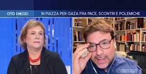 montanari gaza meloni otto e mezzo