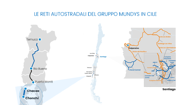 Mundys: rafforzata la presenza in Cile con la nuova concessione autostradale
