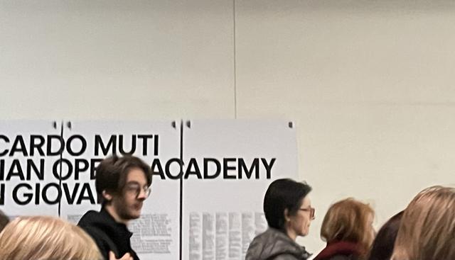 Pubblico numeroso  per le lezioni concerto dell'autorevole Maestro Muti alla Fondazione Prada