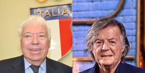 Nicola Pietrangeli e Adriano Panatta