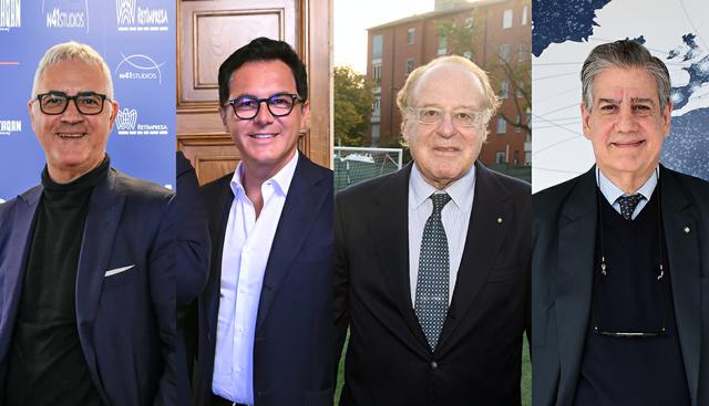  Stefano Cuzzilla, Nuccio Altieri, Paolo Scaroni e Stefano Pontercorvo