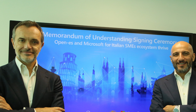 Microsoft Italia e Open-es insieme per accelerare la transizione digitale e sostenibile delle PMI italiane