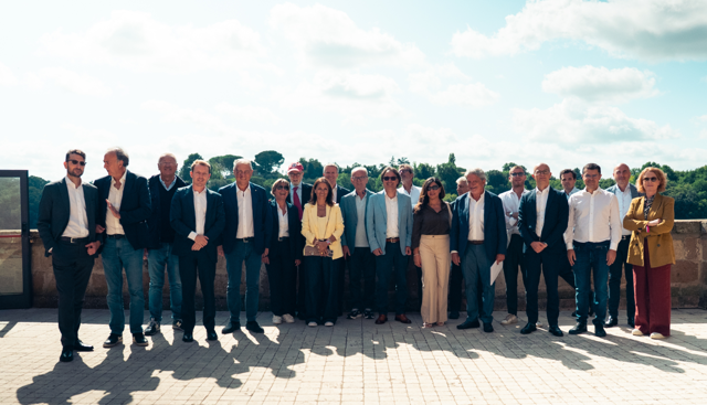 Open Fiber, l’AD Giuseppe Gola e il CdA in visita a Pitigliano: laboratorio a cielo aperto della rete FTTH