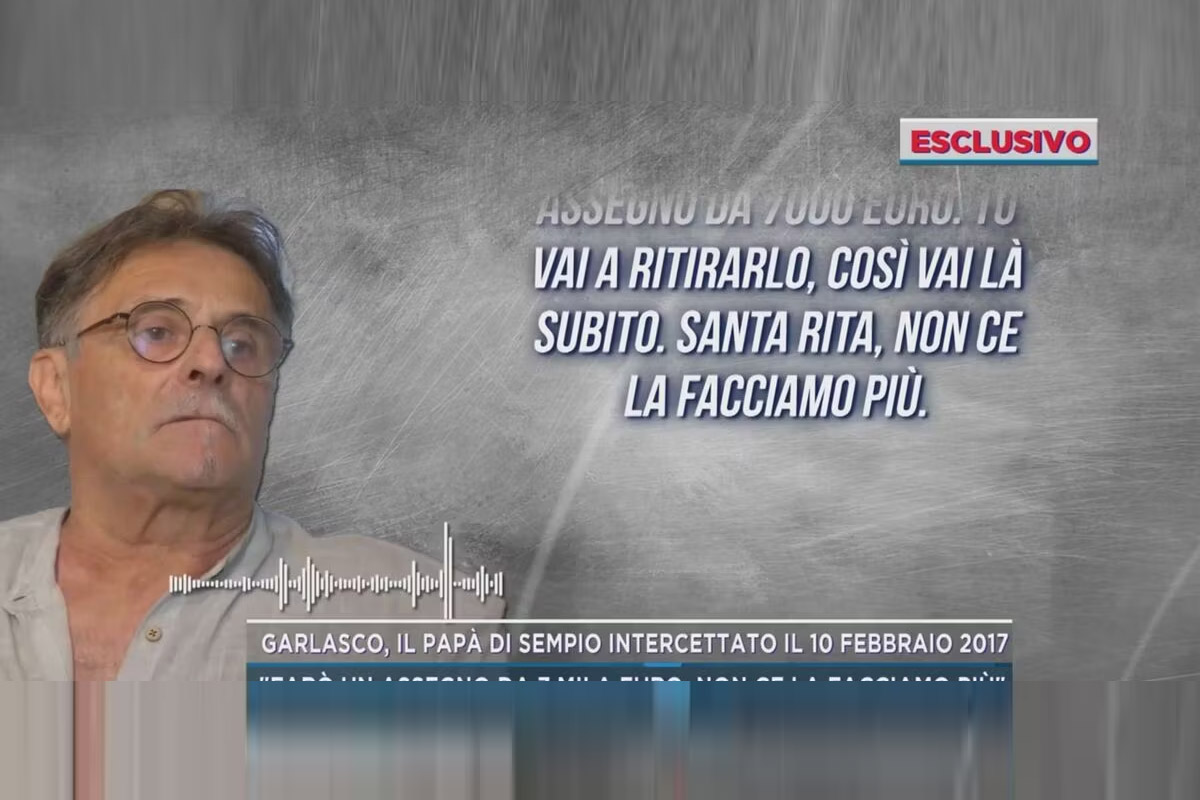 garlasco spunta un8217audio indedito del padre di sempio far242 un assegno da 7mila euro non ce la facciamo pi249 da Affaritaliani.it garlasco spunta un8217audio indedito del padre di sempio far242 un assegno da 7mila euro non ce la facciamo pi249