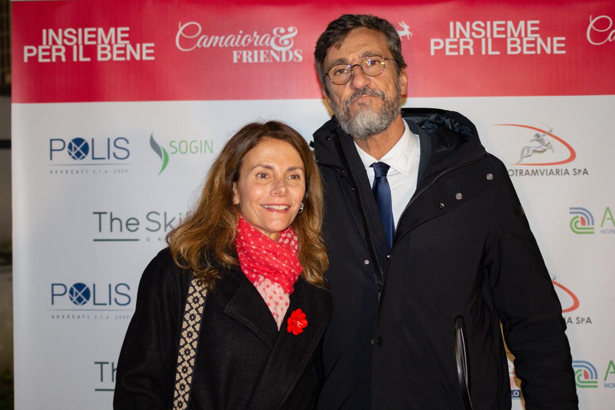 Paolo Corsini, Direttore Approfondimenti Rai, e signora