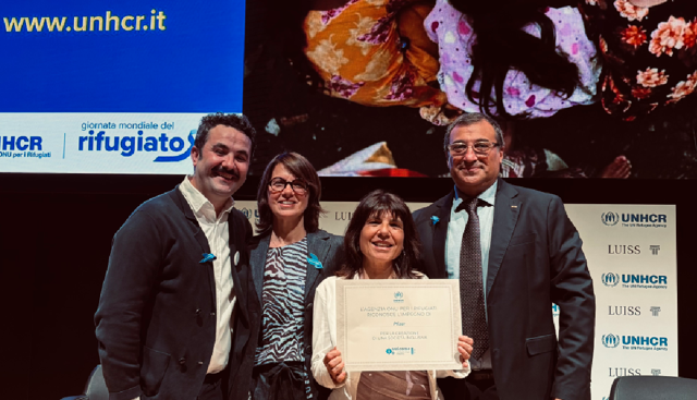 Pfizer: le sedi di Roma e Catania ricevono il riconoscimento 'Welcome' dallâ€™ONU per lâ€™integrazione dei rifugiati