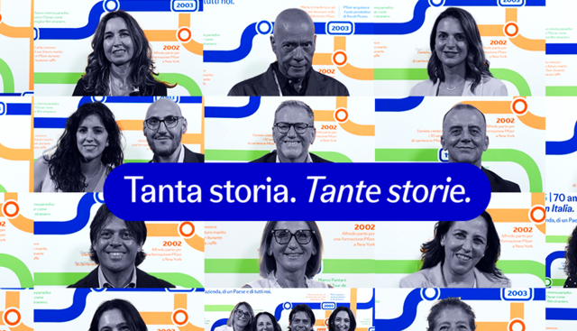 Pfizer, da 70 anni in Italia: ora online i racconti di “Tanta storia. Tante storie”