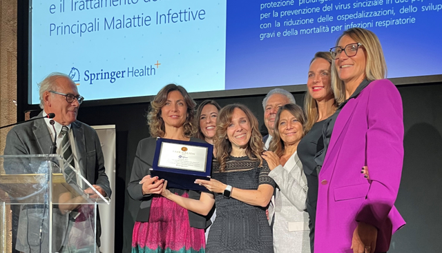 Pfizer premiata al Prix Galien Italia 2025 per il vaccino contro l’RSV